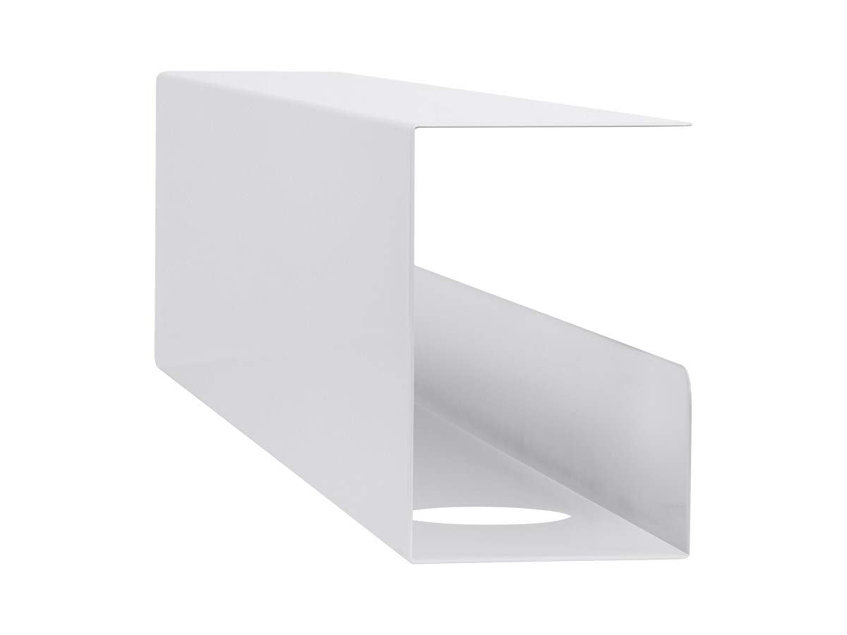 Monoprice Under Desk Cable Tray   Steel With Power Supply And Wire Management   Workstream Collection White