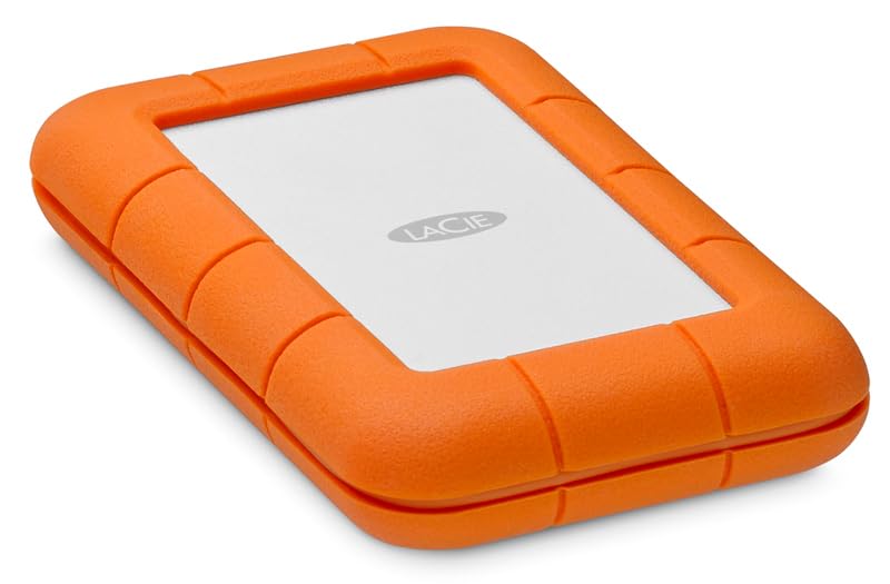 Lacie Rugged Thunderbolt Usb-C 4Tb Portable Hard Drive Stfs4000800