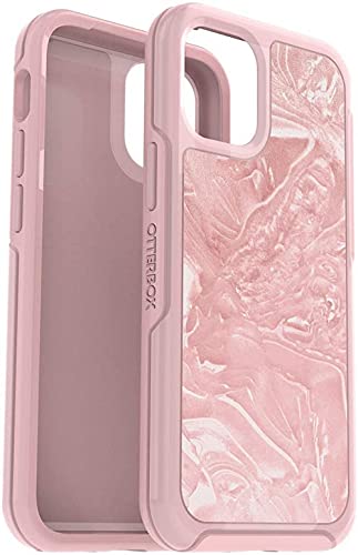 Otterbox Symmetry Series Clear Series Case For Iphone 12 Mini   Shell Shocked (Pink Interference/Iridescent Pink/Shell Shocked G