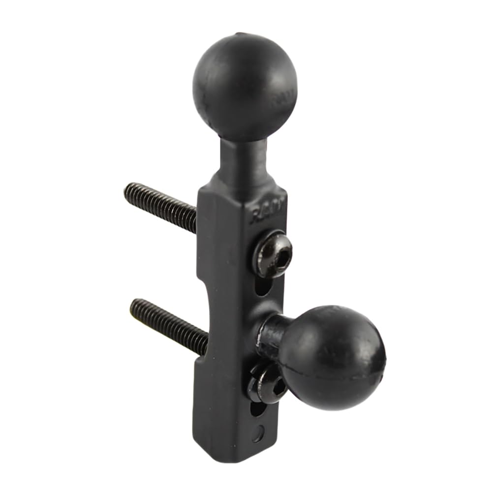Ram Mounts Ram B 309 6U Motorcycle Brake/Clutch Reservoir Double Ball Base With B Size 1'' Ball