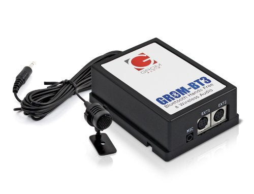 GROM HON1B3 Bluetooth Adapter Hands Free Wireless Music Streaming car kit, aux Capable, Compatible with Select* Acura Honda