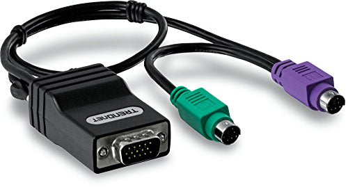 Trendnet Cat5 Ps/2 Server Interface Module, Connects Cat5 Kvm Switch, Ps/2, Vga, Cat5/Cat5E/Cat6, Windows/Linux/Sun, Tk Cat5P