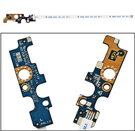 Todiys Power Button Board with Cable LS B844P for Dell Inspiron 15' 3558 5551 5558 5555 5559 Dell Vostro 14' 3458 94MFG CN 094MFG 094MFG P51F