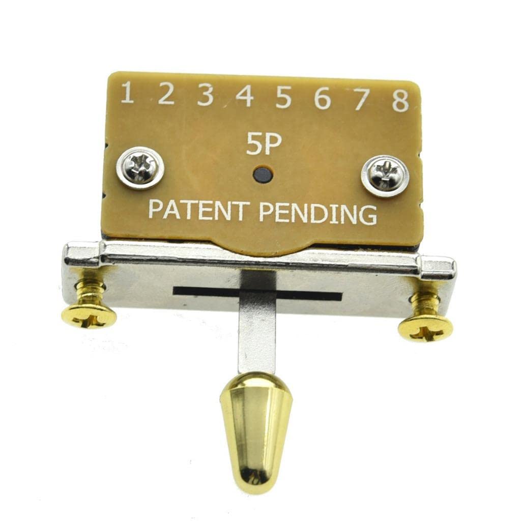Kaish Heavy Duty 5 Way Guitar Pickup Lever Switch Guitar Pickup Select ...
