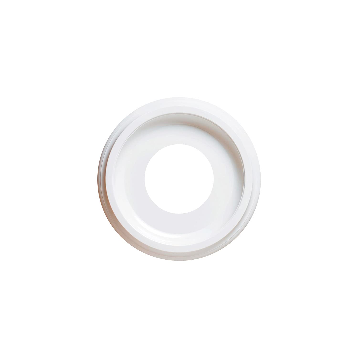 Westinghouse Lighting 7703700 9 3/4 Inch Smooth White Finish Ceiling Medallion