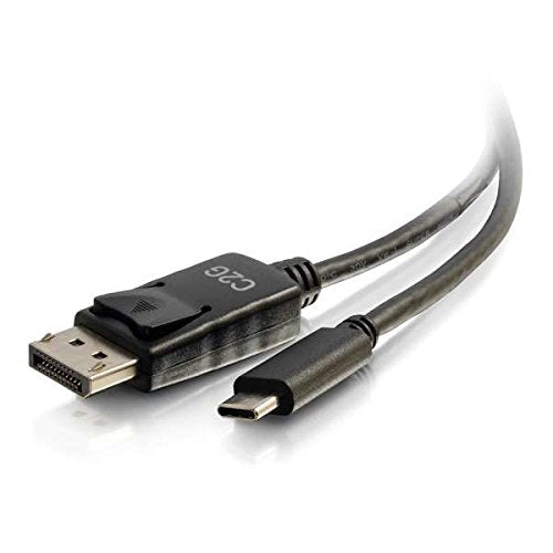 C2G Usb Adapter, Usb C To Display Port, 4K, 30Hz, Black, 6 Feet (1.82 Meters), Cables To Go 26902