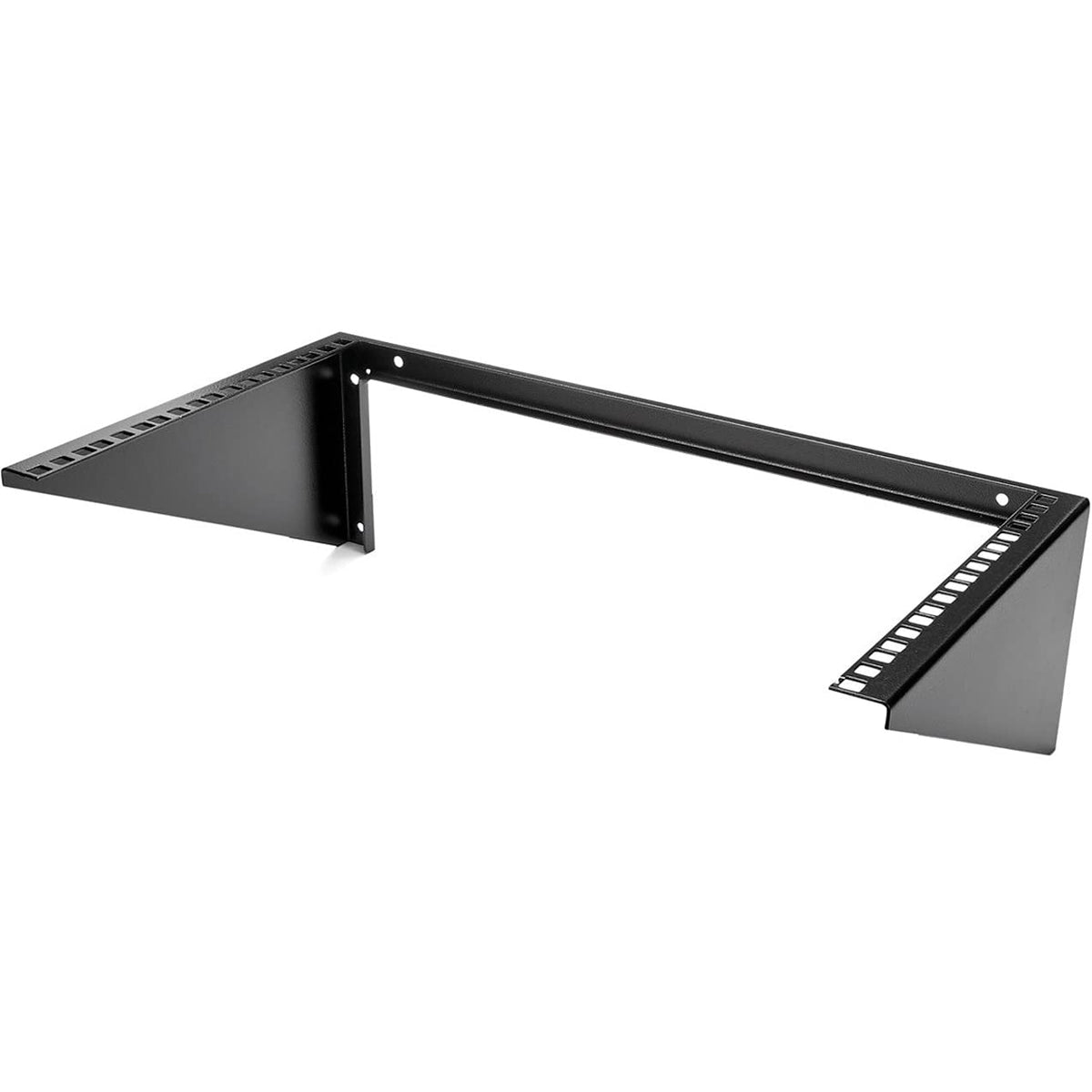 StarTech.com 6U Wall Mount Patch Panel Bracket – 19 in – Steel - Vertical Mounting Bracket for Networking and Data Equipment , TAA (RK619WALLV)