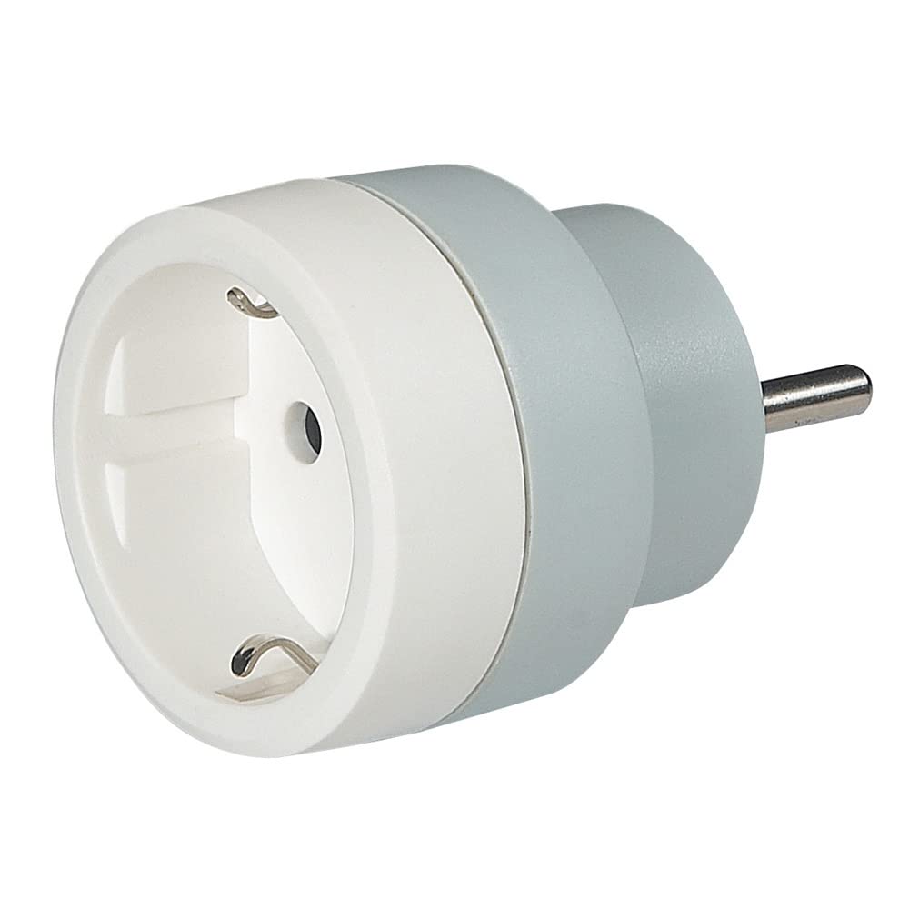 Legrand - Adaptor 2P+T - 16A - British Standard for French Base
