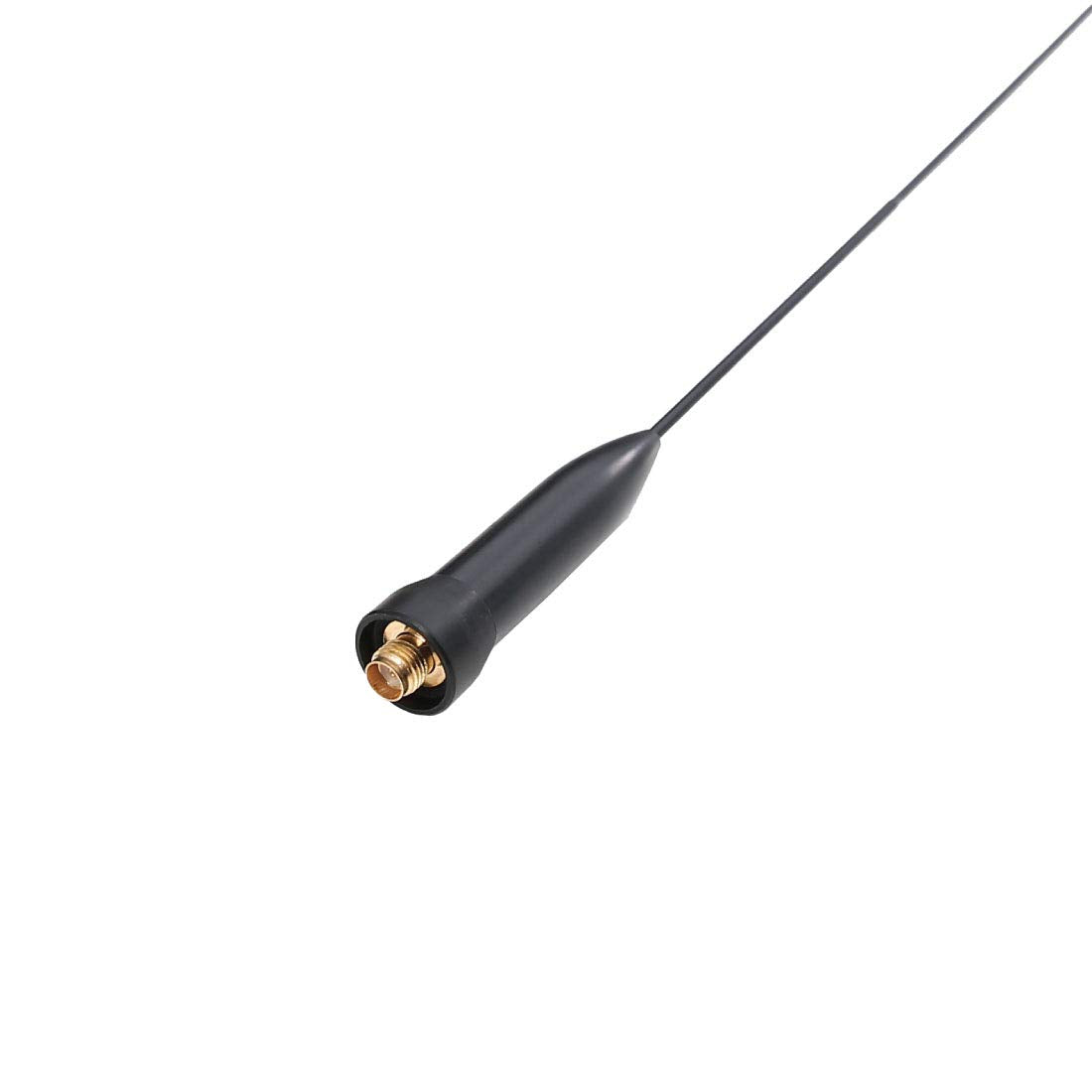 Gra Sma24 Sma Female 144 146/430 440 Mhz 2M/70Cm Super Elastic Memory Steel Flexible Vertical Handheld Dual Band Antenna, 15.75