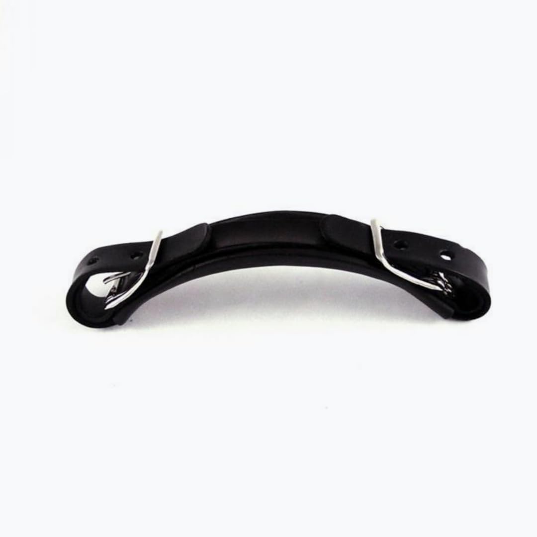 Allparts Replacement Handle For Gibson Style Case   Black Leather