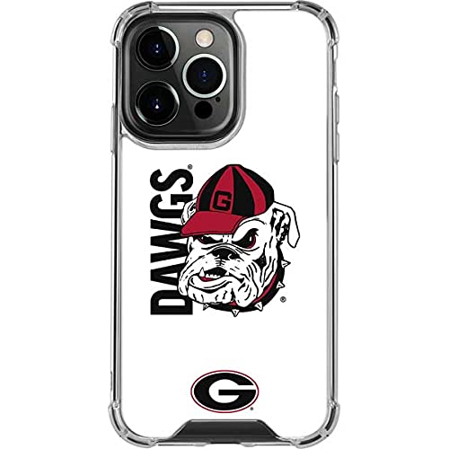 Skinit Clear Phone Case Compatible With Iphone 13 Pro   Officially Licensed Dawgs Design
