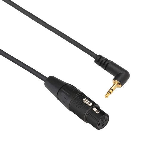 Kopul Xrsm 3 Pin Xlr Female To 3.5Mm Ra Stereo Mini Plug Cable (10')