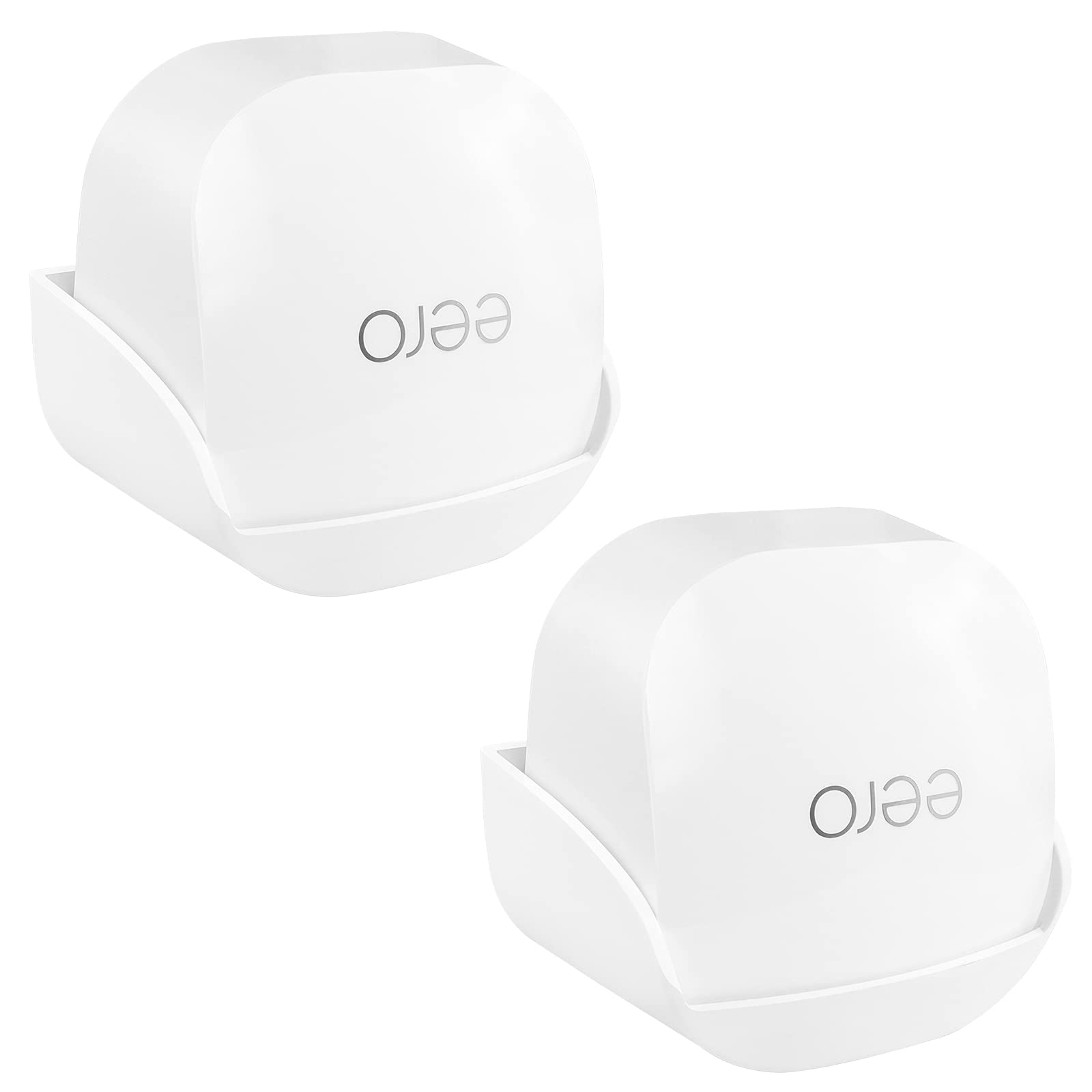 Screwless Wall Mount for Eero 6+ Tri-Band Mesh Wi-Fi Holder, No Tools Required, Easy to Install, No Drilling, Strong VHB Adhesiv
