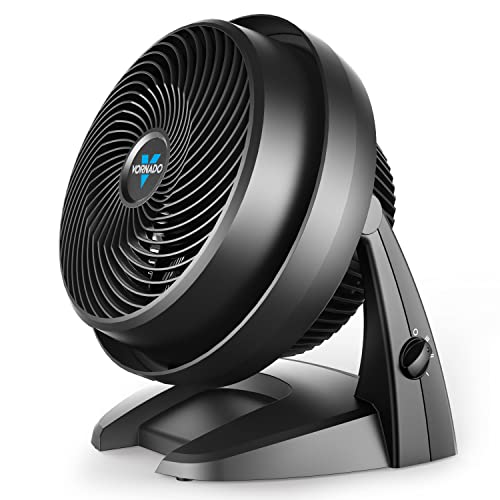 Vornado 630 Mid Size Whole Room Air Circulator Fan For Home, 3 Speeds, Adjustable Tilt, Removable Grill, 9 Inch, Moves Air 70 Fe
