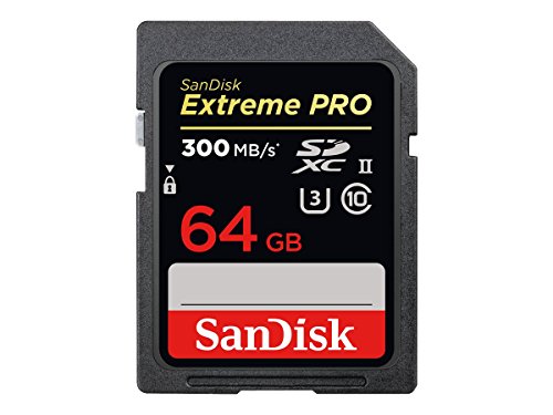 Sandisk Sdsdxpk 064G Ancin Sandisk Extreme Pro   Flash Memory Card   64 Gb   Sdxc Uhs Ii   Black, Gray, Red, White, Yellow