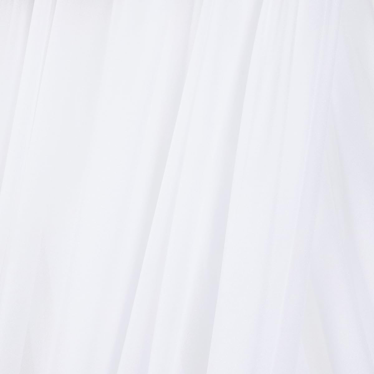 Mlmc Wedding Arch Draping Fabric 2 Panels 29'' X 20Ft White Chiffon Drapery Sheer Backdrop Curtains For Ceremony Wedding Party C