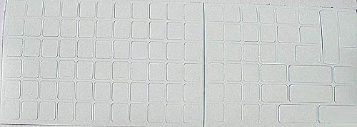 Blank Keyboard Stickers Transparent Background