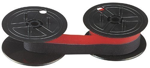 Nu Kote Model Nk80Brc 2 Red/Black Nylon Ribbons, Pack Of 2