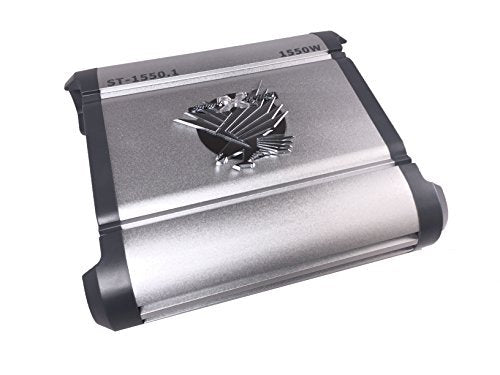 Soundxtreme St 1550.1 Monoblock Amplifier 1 Ohm Stable 1550 W W/ Remote Level Control