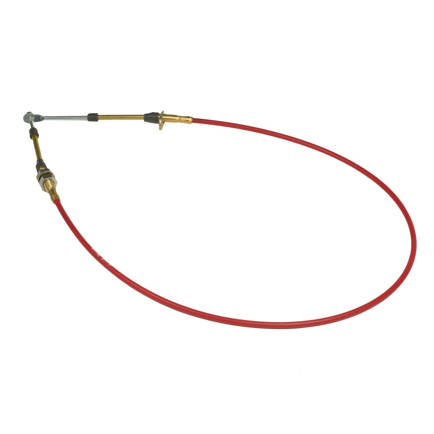 B&M 80605 5' Long Performance Shifter Cable , Red