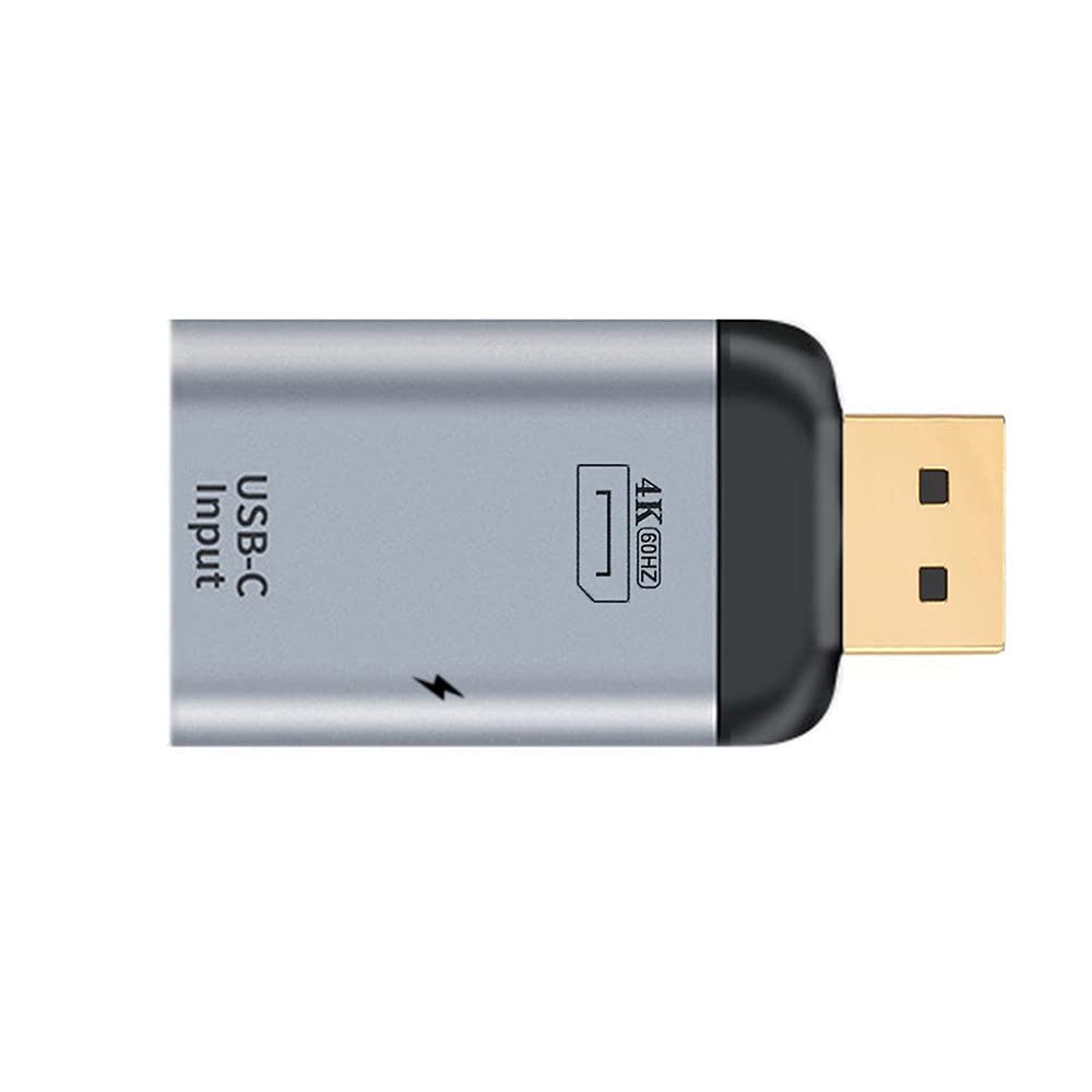 Xiwai Usb-C Type C Female Source To Displayport Dp Sink Hdtv & Pd Power Adapter 4K 60Hz 1080P For Phone & Laptop