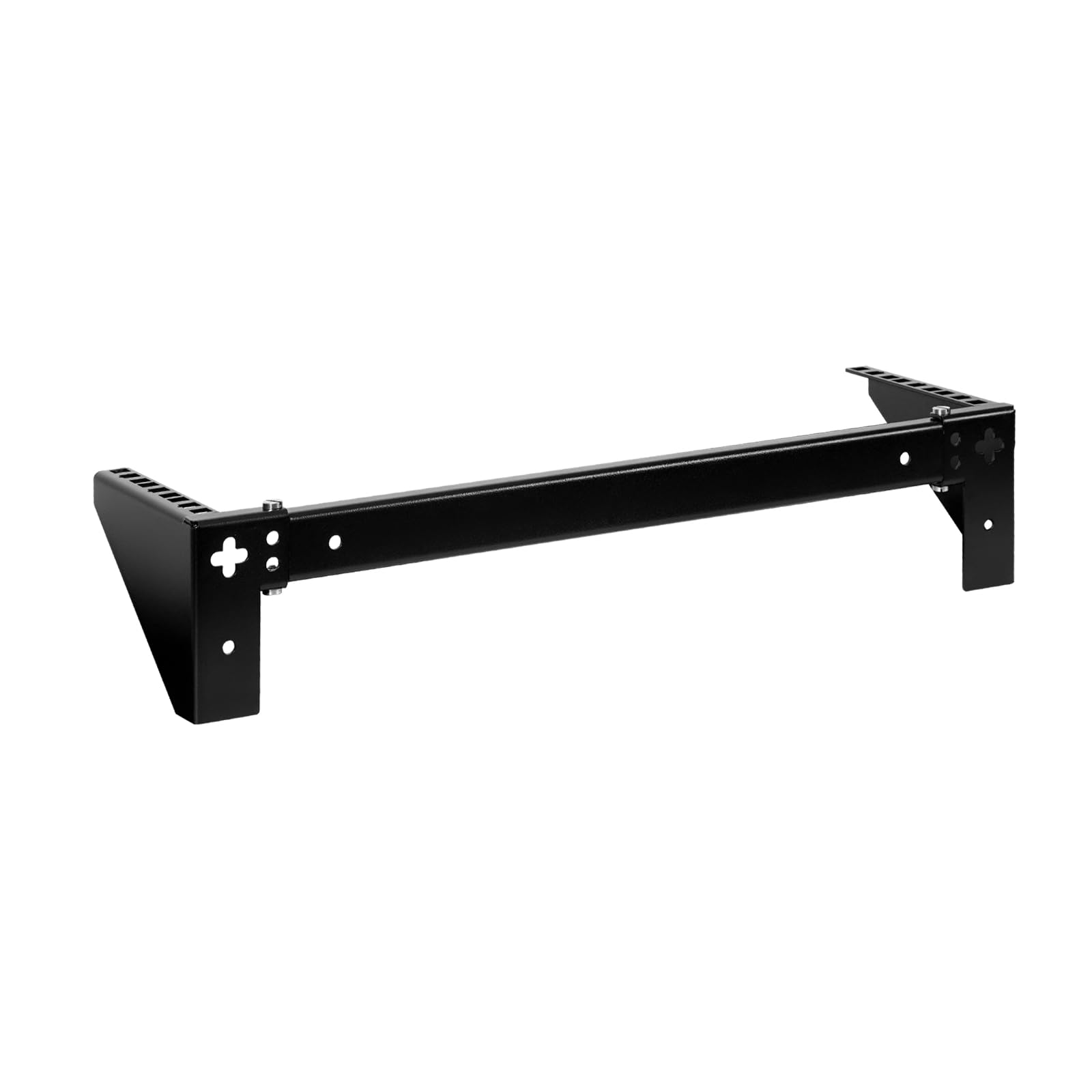 Rackpath 3U Vertical Wall Mount Rack   Heavy Duty 125Lbs Capacity Vertical Mounting Bracket (3U)