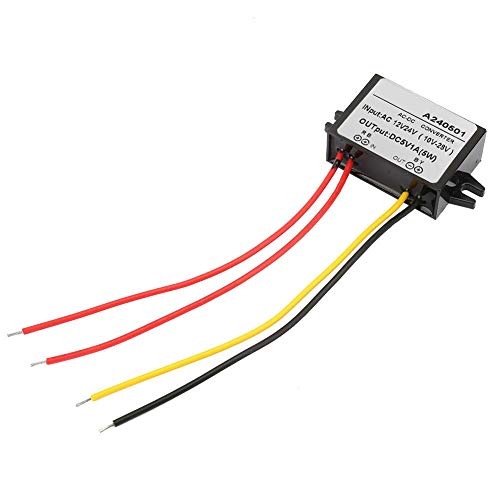 Waterproof Voltage Power Ac 12V 24V To 5V Dc Buck Converter Voltage Regulator Power Module For Car Step Down Converter (1A)