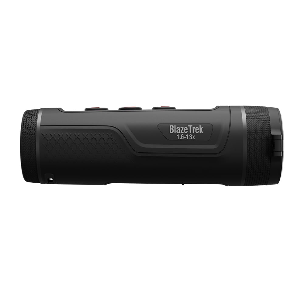 Atn Blazetrek Thermal Hunting Monocular   640X512 Sensor, 50Hz, 12?M, 25Mk, 800X600 Amoled, 15Mm Eye Relief, 7+ Hr Battery, Usb
