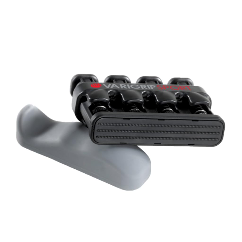 Dynatomy Varigrip Sport (Vgsp), Adjustable Resistance, Medium, Heavy Finger, Hand Exerciser, Grip Strengthener, Extra-Wide Base,
