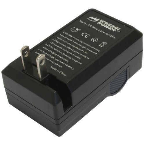 Wasabi Power Battery Charger For Pentax D Li68, D Li122, D Bc68, D Bc122, K Bc68, K Bc115 And Pentax Q, Q7, Q10, Q S1, Optio A36