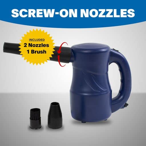 Xpower A-2S Cyber Duster Electric Air Duster For Dusting, Drying, Inflating, Blowing, Car Detailing, Computer, Leaf Blowing, 90C