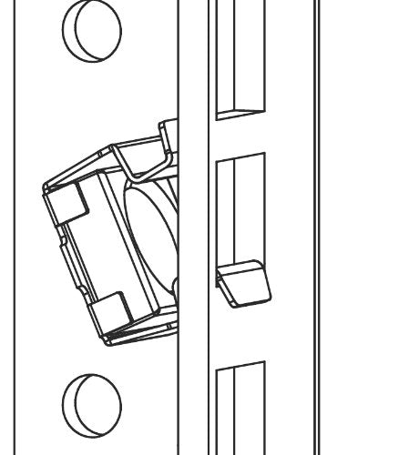 Cage Nut Insertion Tool For 3/8'' Square Hole Rack Rail (4Harcnitool)