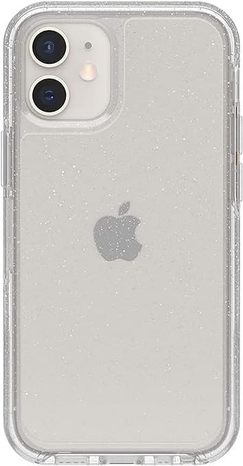 Otterbox Symmetry Clear Series Case For Iphone 12 Mini   Stardust (Silver Flake/Clear)