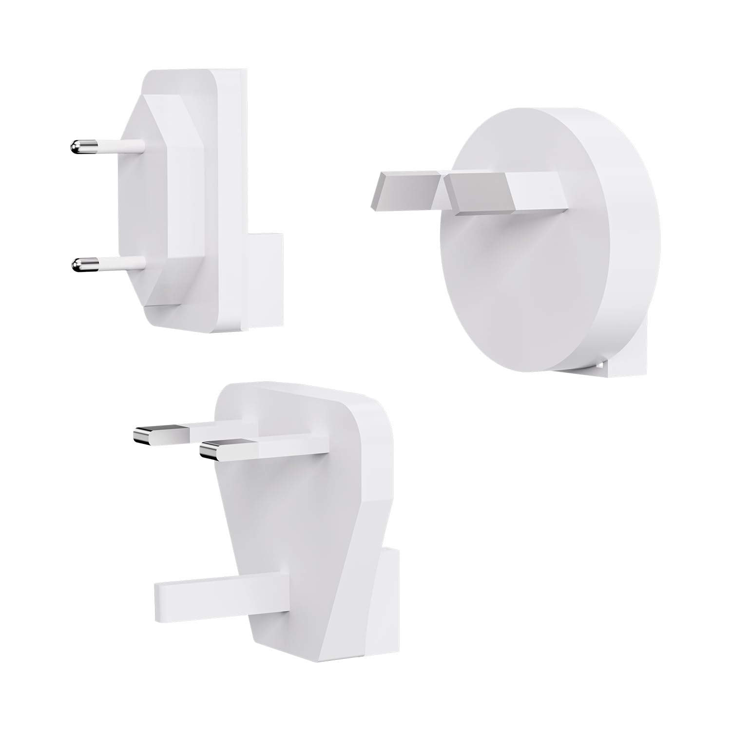 Invzi International Universal Travel Converter With Uk, Eu, Au Adapter For Invzi Ganhub 100W Docking, Ganhub 140W 100W, 65W, 67W