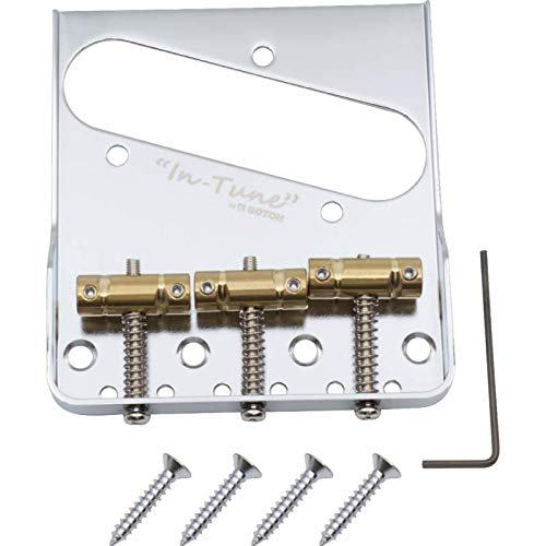 Bridge   Gotoh, Vintage Tele, Cut Down Sides, In Tune Saddles, Color: Chrome