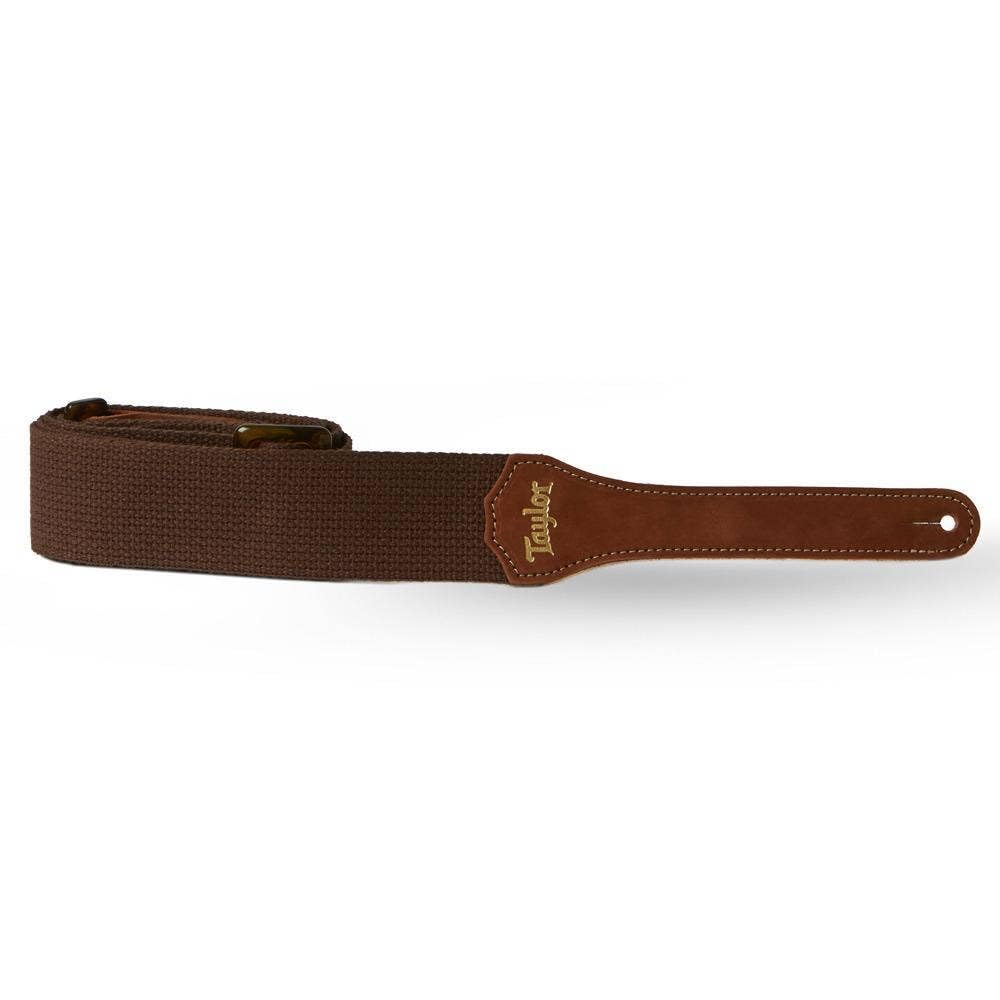 Taylor Cotton 2 Inches Guitar Strap   Chocolate Brown