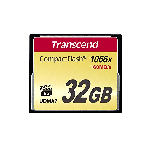 Transcend 32Gb Compactflash Memory Card 1000X (Ts32Gcf1000)