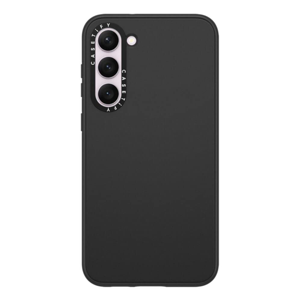 Casetify Impact Samsung Galaxy S23+ Case [4X Military Grade Drop Tested / 8.2Ft Drop Protection]   Matte Black