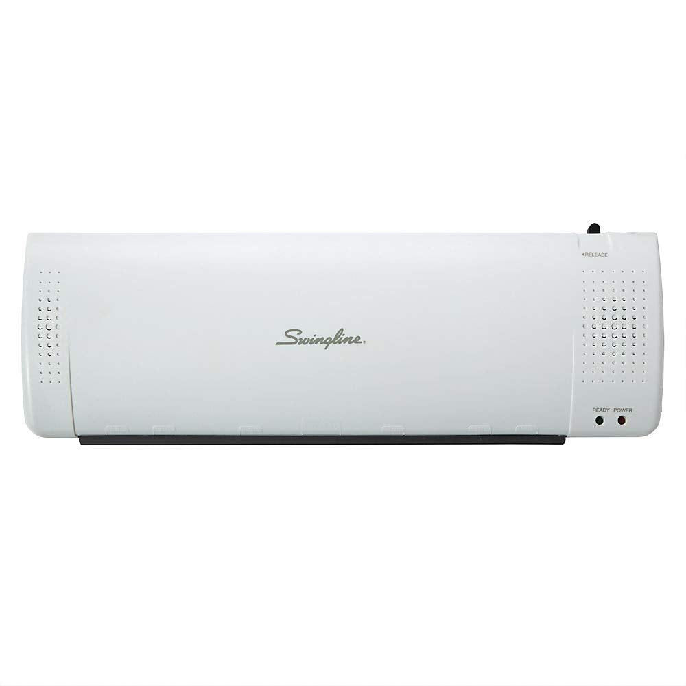 Swingline Thermal Laminator Machine, Inspire Plus, 12 Inch, Quick Warm Up, 3 Or 5 Mil, With 5 Laminating Pouches For Home, Offic