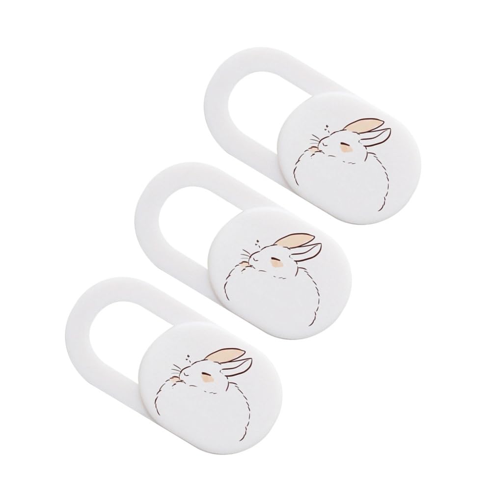 OSALADI Webcam Cover Slider SelfAdhesive Sticker for Laptop Phone Tablet Slide Open Close Privacy Protection 3 Pack
