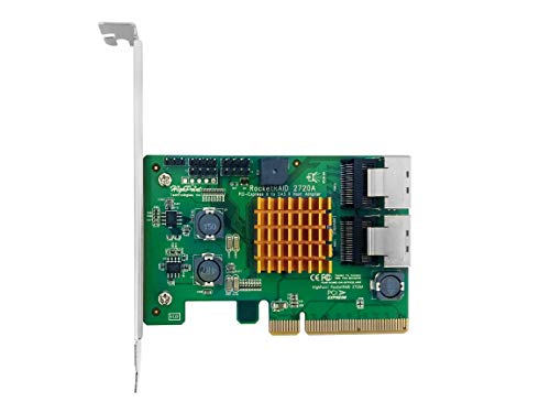 Highpoint Rocketraid 2720A 8 6Gb/S Sas Port Raid Hba