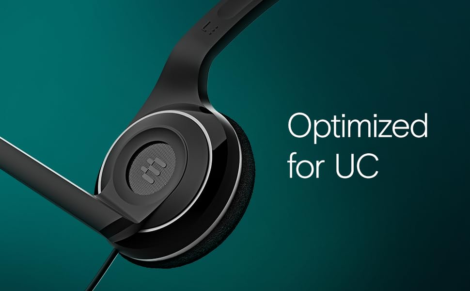 Sennheiser Consumer Audio Professional Audio Epos Consumer Audio Pc 7 Usb   Mono Usb Headset For Pc And Mac, Black (504196)