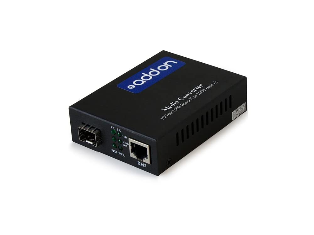 Addon 10/100/1000Base-Tx(Rj-45) To Open Sfp Port Media Converter