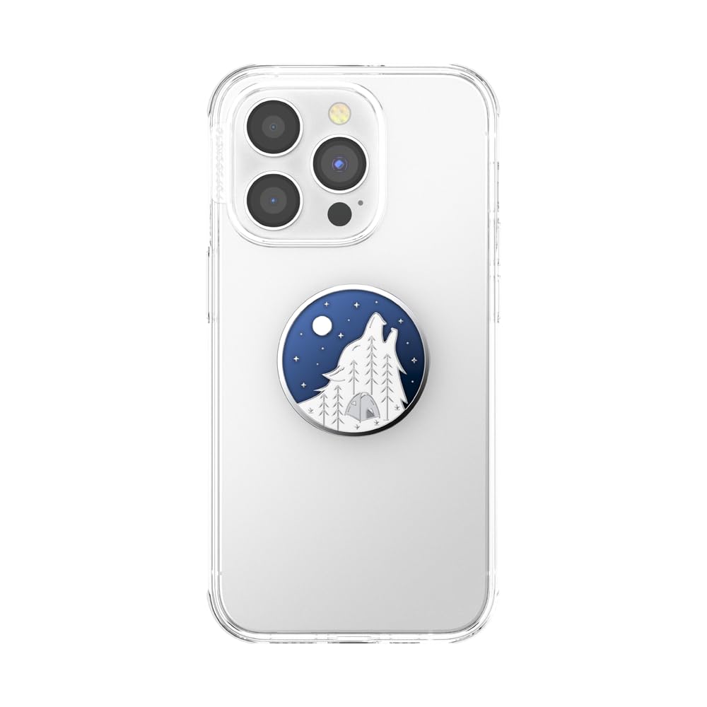 Popsockets Phone Grip With Expanding Kickstand   Enamel Howl