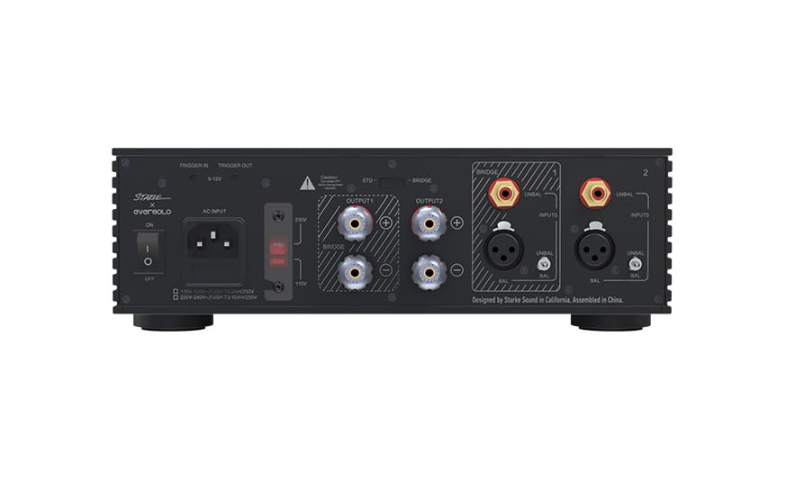 Eversolo Amp F2 2 Channel Power Amplifier (Black)