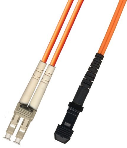1M Multimode Duplex Fiber Optic Cable (62.5/125) - LC to MTRJ