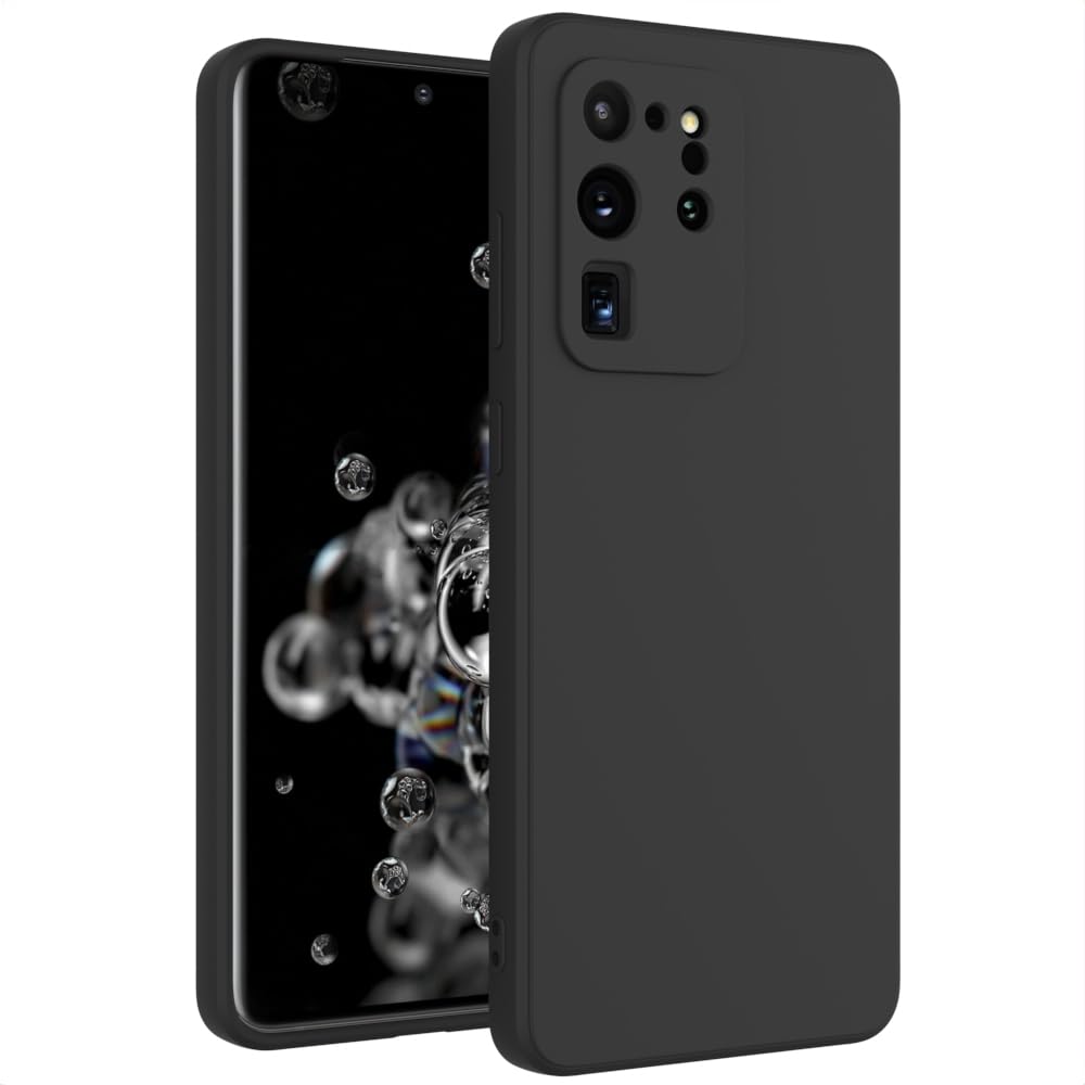 Wogroo For Samsung Galaxy S20 Ultra Case Black, Scratch Resistant With Soft Touch, Slim Thin Phone Cover For Samsung Galaxy S20