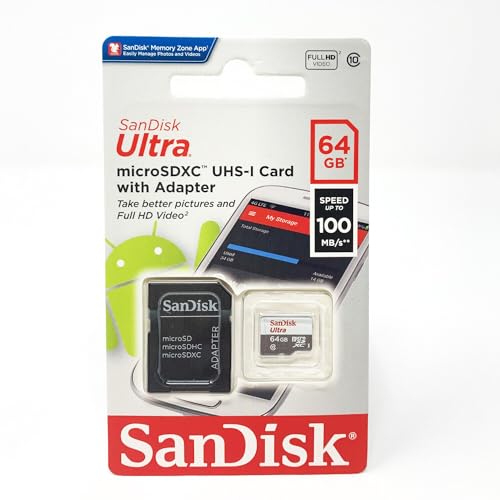 Sandisk Sandisk Ultra Lite Microsdxc 64Gb 100Mb/S Sdsqunr 064G Gn3Mn