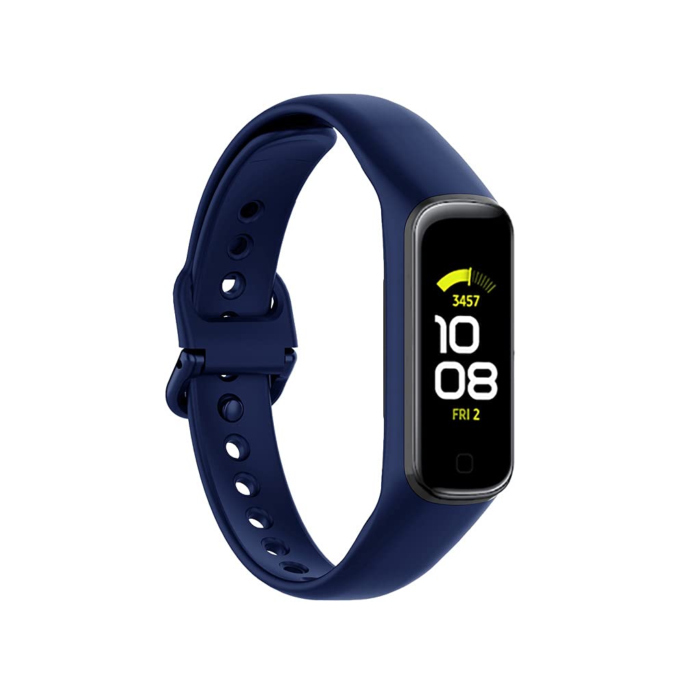 Replacement Bands Compatible With Samsung Galaxy Fit2 Sm R220,Silicone Adjustable Classic Accessory Wristband Fitness Straps Com