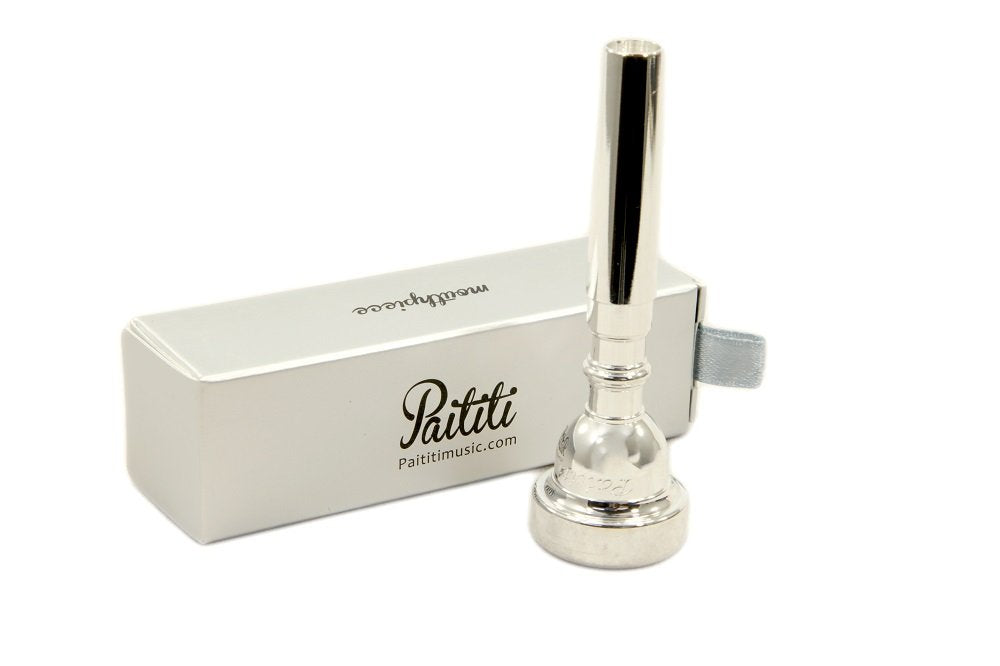 Paititi Silver Plated Bb 5C Trumpet Mouthpiece